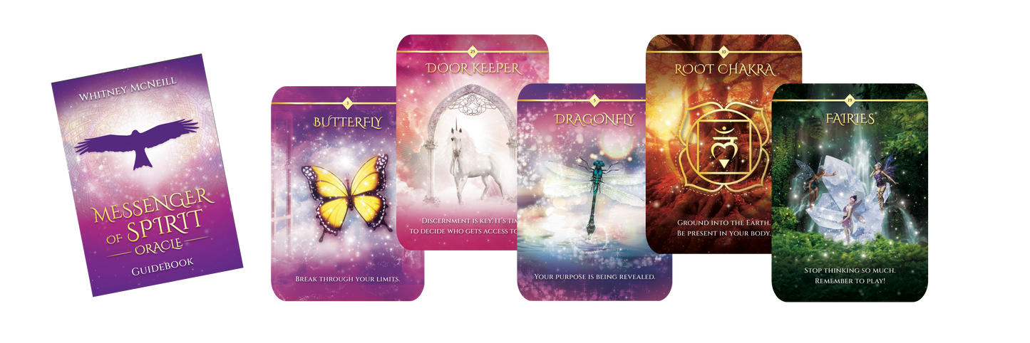 Messenger of Spirit Oracle Deck with Booklet